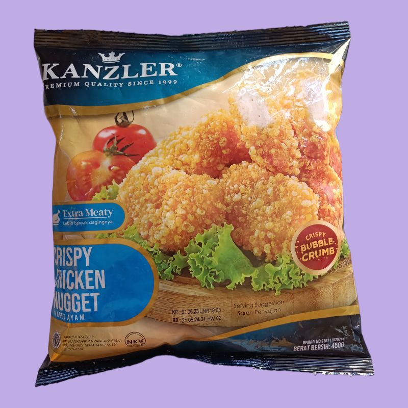 

Kanzler Crispy Chicken Nugget 450 gr