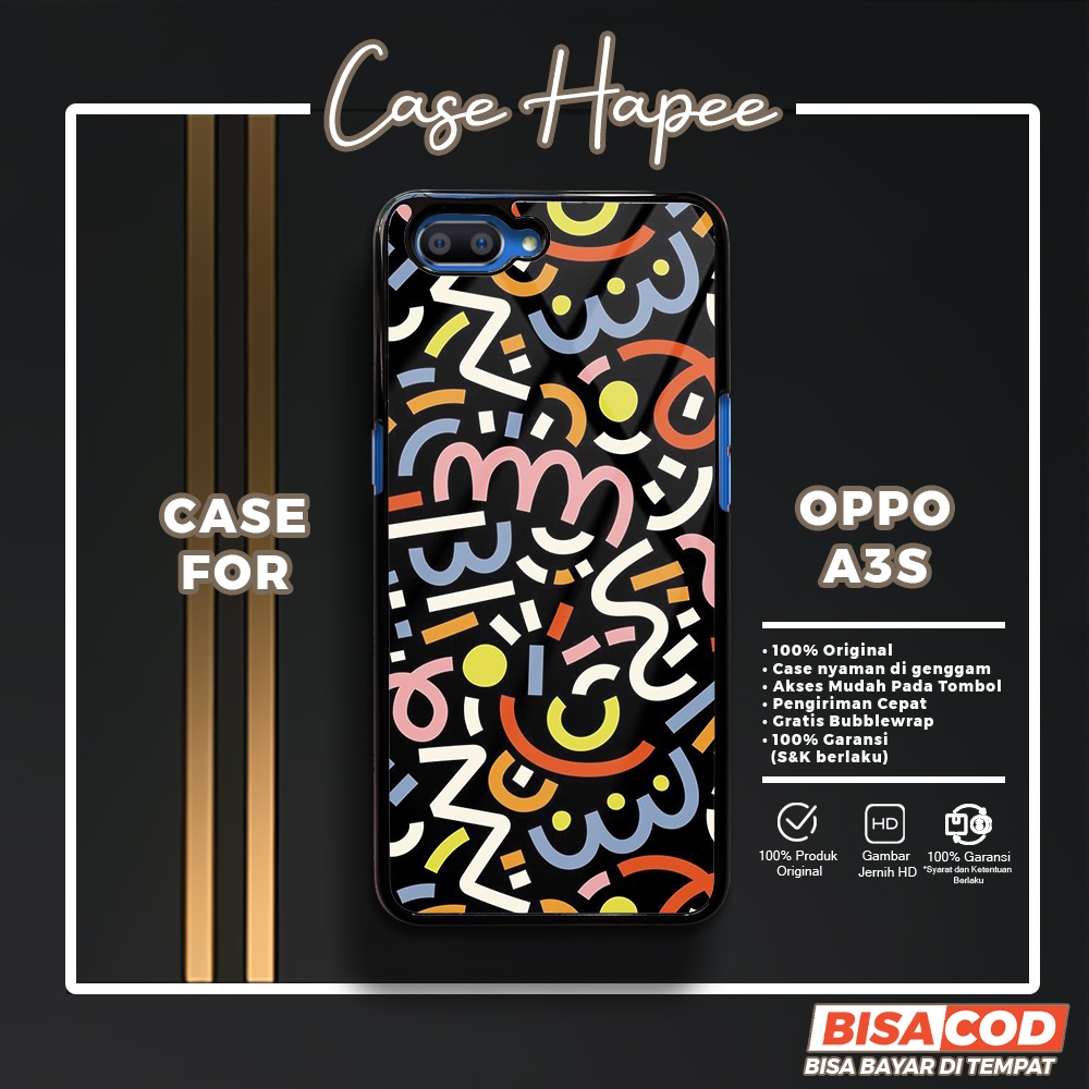 Case Oppo A3S Casing Oppo A3S [DDLE] Casehapee Case Glossy Case Aesthetic Custom Case Premium Softca