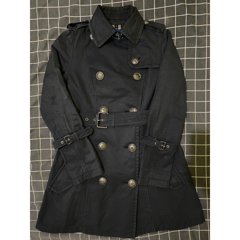 Coat Burberry Original (Kancing dan belt emboss, belt lengkap) / Coat preloved / coat branded