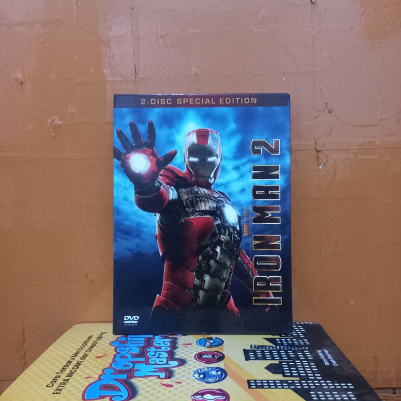DVD ORIGINAL IRON MAN 2 ISI 2 DISC
