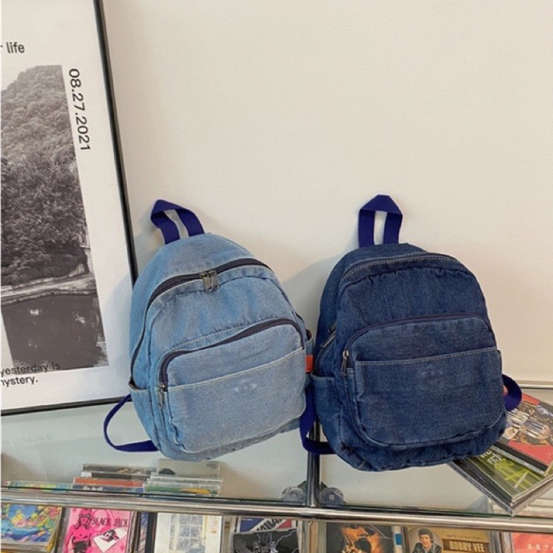 Mini backpack Jeans / Ransel kecil Denim