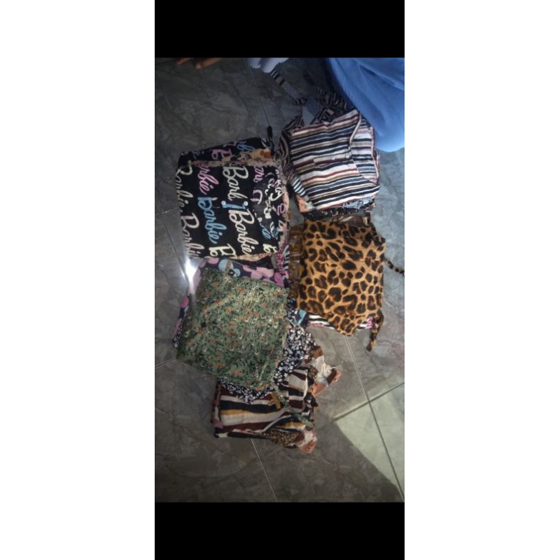 paketan gamis bahan sutra