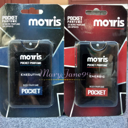 Morris Parfume Pocket (Energic & Executive) / Parfum Pocket Morris 18 ml / Parfum 3x Lebih Wangi Poc