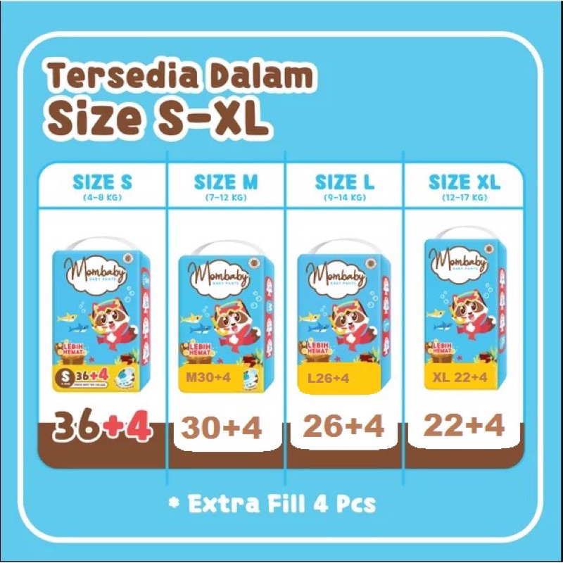 Mombaby Pants S/M/L/XL/XXL