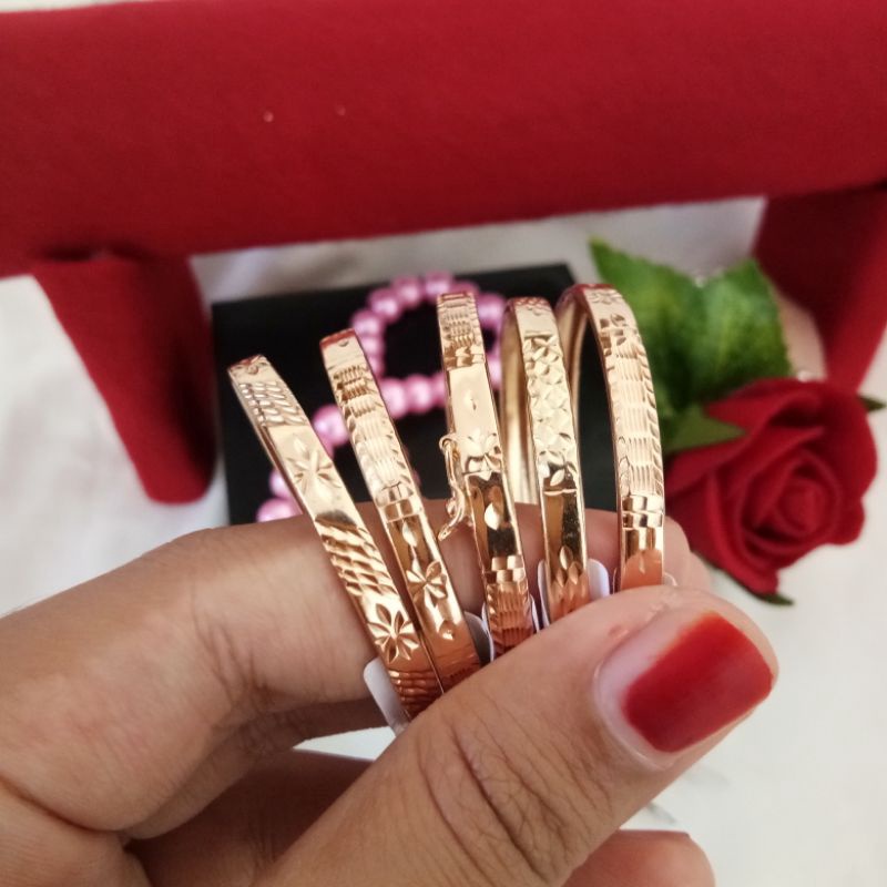 Terbaru BAYI Gelang bayi Swasa kuning selamanya aksesoris perhiasan grosir