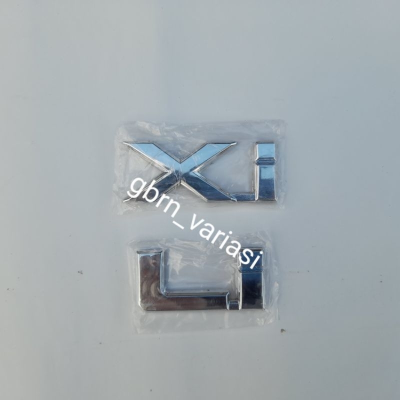 Emblem LI Xenia / Emblem XI untuk Daihatsu Xenia