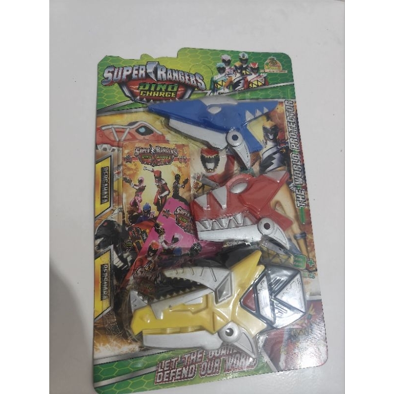 Mainan Tangan super rangers - Dino charge