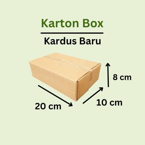 

Kardus Karton Box 20x10x8 CM Dus Packing Packaging Polos
