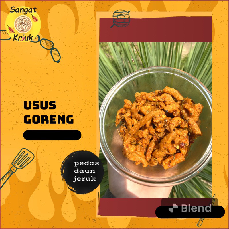 

USUS CRISPY | USUS GORENG CRISPY