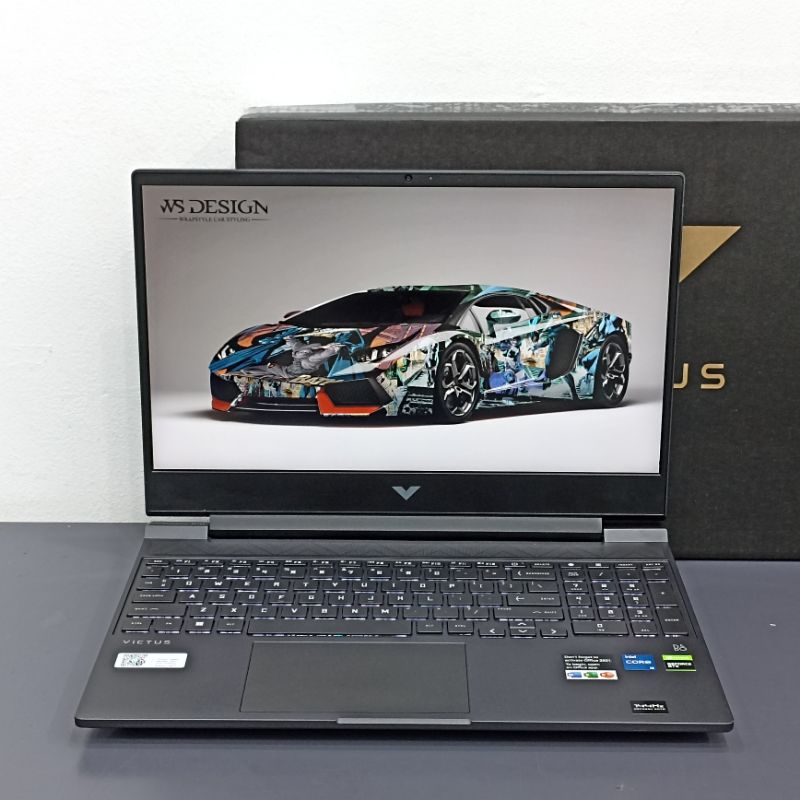 Laptop Gaming HP Victus 12th Gen Intel Core I5-12500H 8/512GB GTX 1650