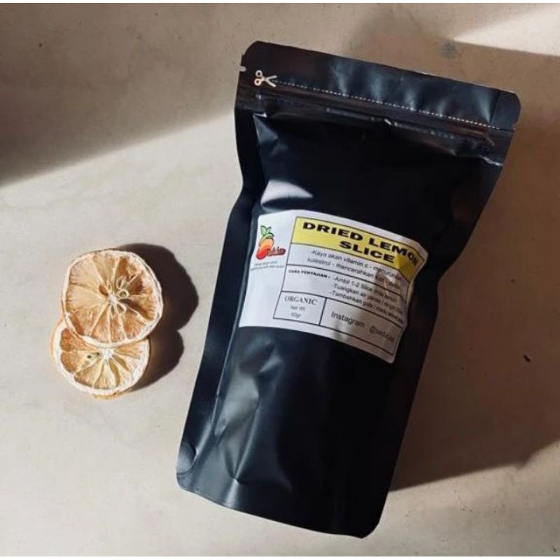 

lemon kering slice - Dried lemon slice seduh.inn
