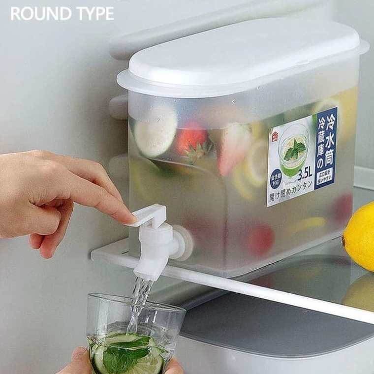 GNi DISPENSER MINUMAN KULKAS 35L TEKO AIR PORTABLEDRINK WATER JAR JUICE DISPENSER  Dispenser Air Min