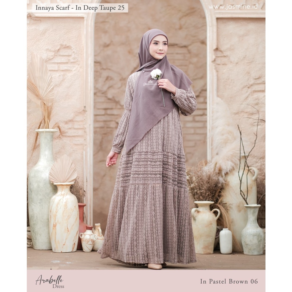 ARABELLE DRESS || Gamis Motif  Syari by Jasmine