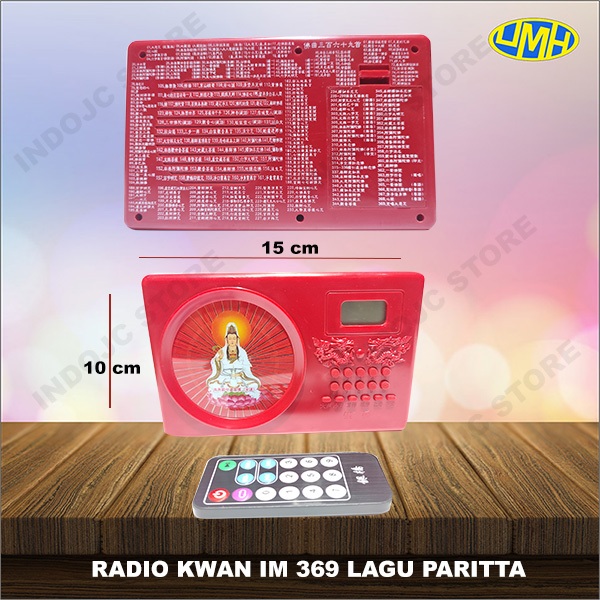 RADIO kWAN IM 369 Lagu Doa Budha Parita Kwan Im Lampu Putar Radio