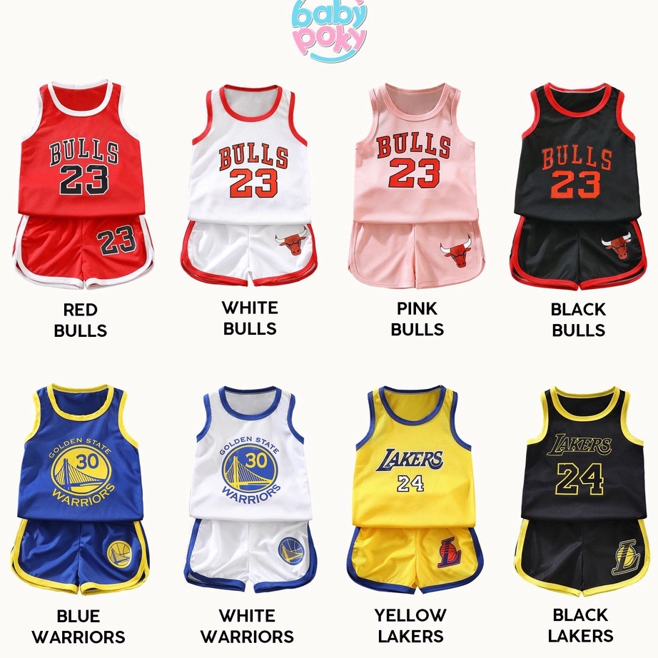 Super Setelan Baju Anak 16 Tahun Perempuan Laki Laki Jersey Basket Sporty Premium