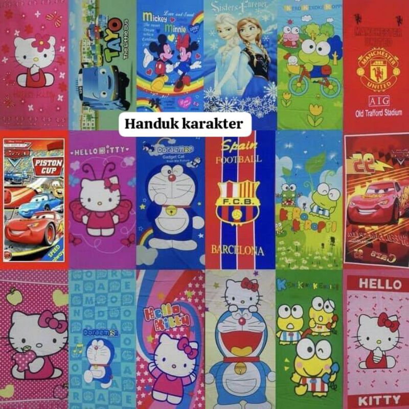 Handuk Karakter/ Handuk Anak