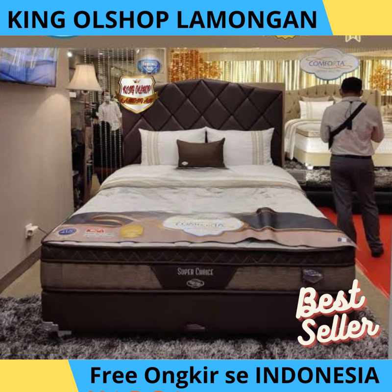 Kasur Springbed Comforta Super Choice 140, 160, 180x200 [LAMONGAN]