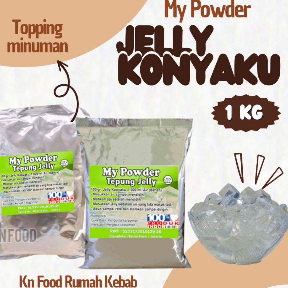 

New Product Jelly Konyaku Powder Reguler Kemasan 1 kg 82