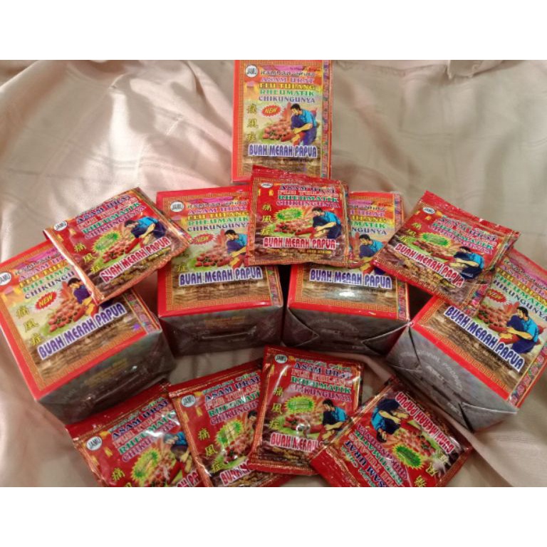 

IBTR68 JAMU BUAH MERAH PAPUA ORIGINAL ISI 12 SACHET Checkout