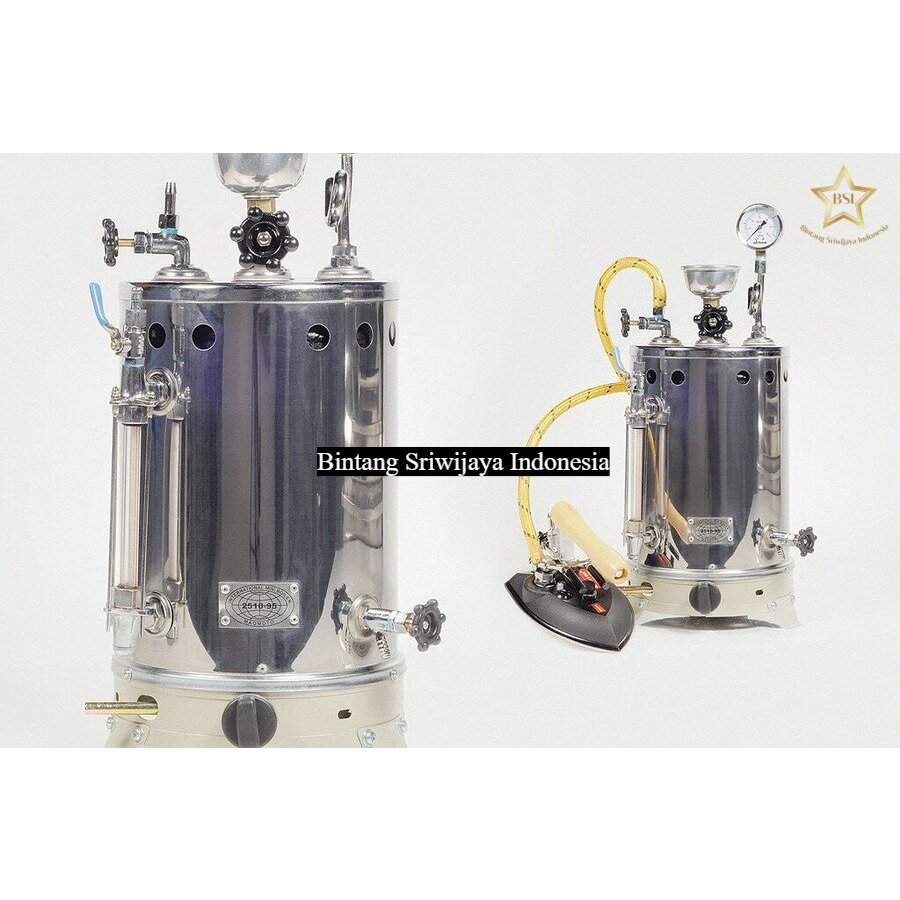 Setrika Uap Boiler Gas Maomoto Kapasitas 5 Liter Boiler Laundry