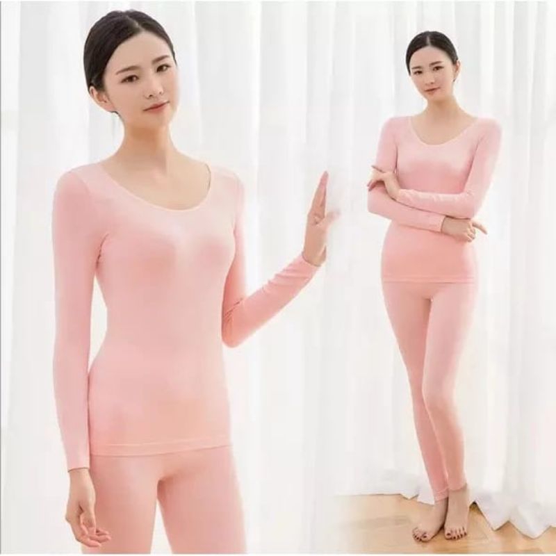 hu7 LONG JOHN WANITA / LONG JOHN WANITA MUSIM DINGIN / LONG JOHN SETELAN MUSIM DINGIN WANITA / LONG