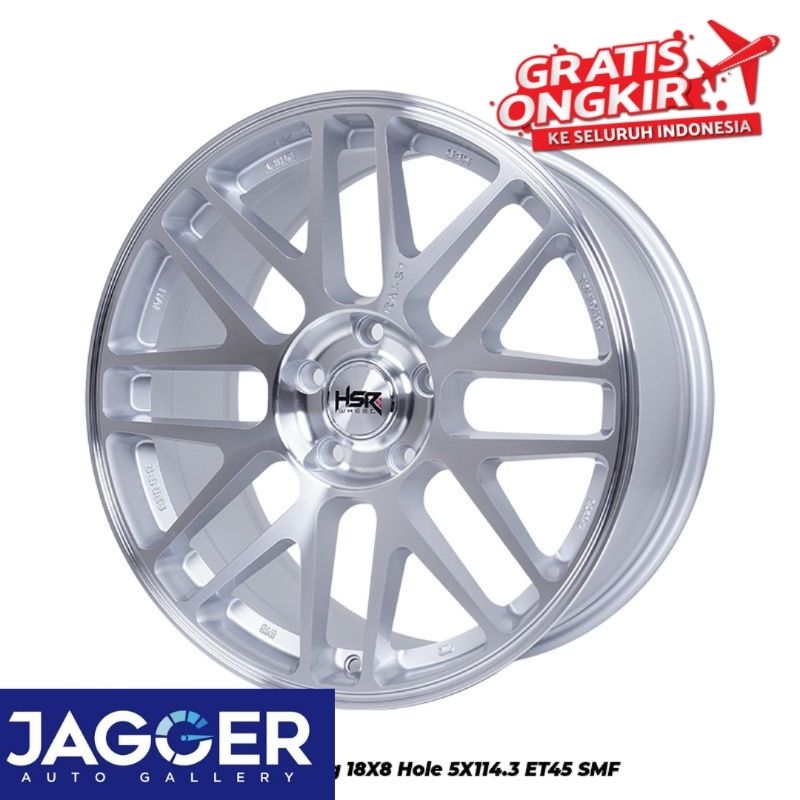 Velg mobil hsr rai s1 ring 18 pcd 5x114 gratis ongkir ke pekanbaru