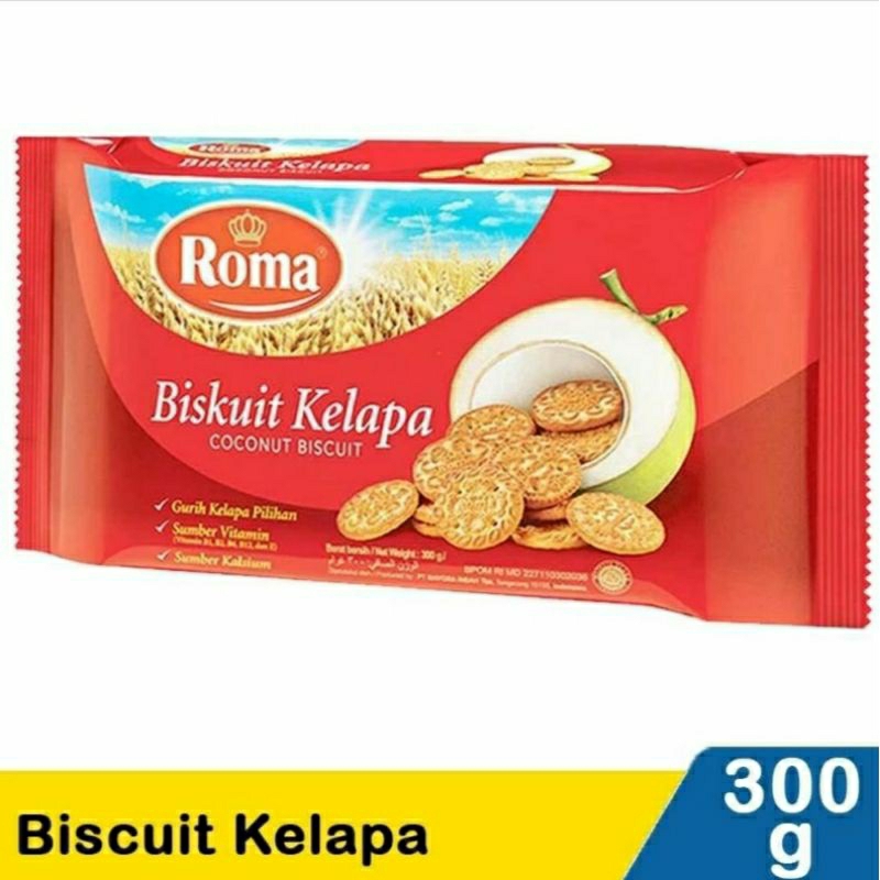 

Roma Biskuit Kelapa 300 Gram