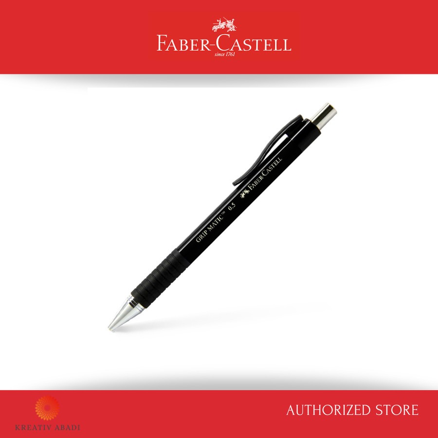 

Faber-Castell Pensil Mekanik Grip Matic 1318 / black