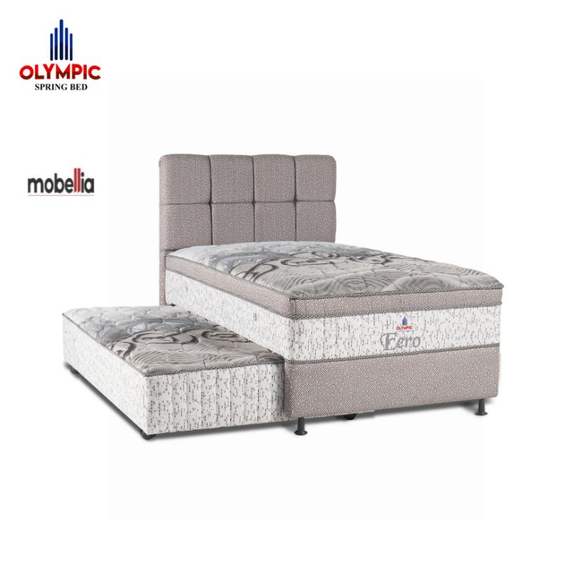 spring bed kasur matras komplit set 2in1 ukuran 120 x 200 cm KHUSUS AREA JABODETABEK KOTA