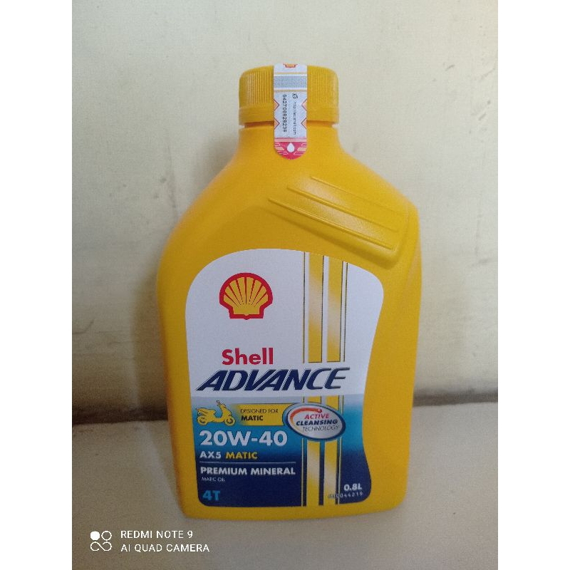 OLI SHELL 20W-40 (ORIGINAL)