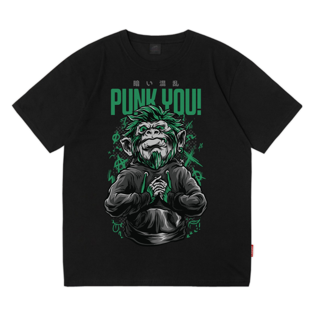Kaos Tshirt Streetwear Artikel Punk You Vintage Cotton Combed Black Original - Thanksgiving