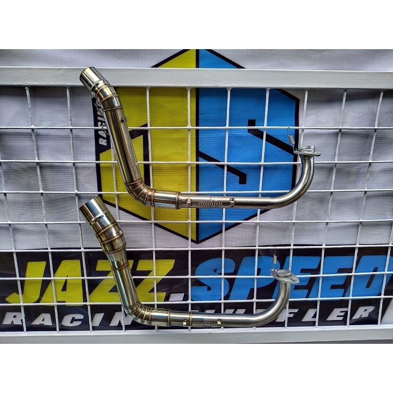 Leher knalpot samlong ngacung mio m3, J, finno, GT, fazio, gear inlet 38 dan 50