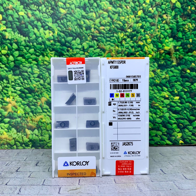 Insert APMT 1135 merk Korloy original baru..APMT 11 35..APMT1135