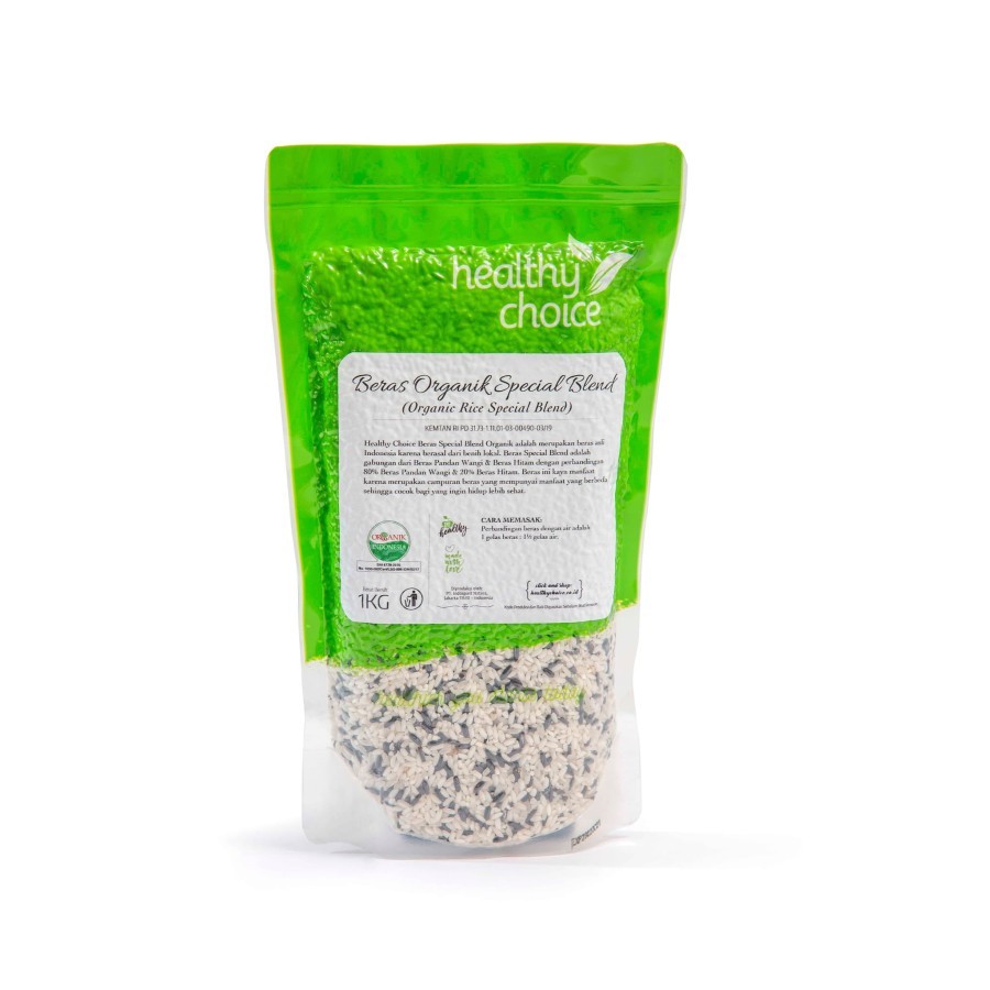 

Healthy Choice Beras Spesial Blend Organik 1 kg