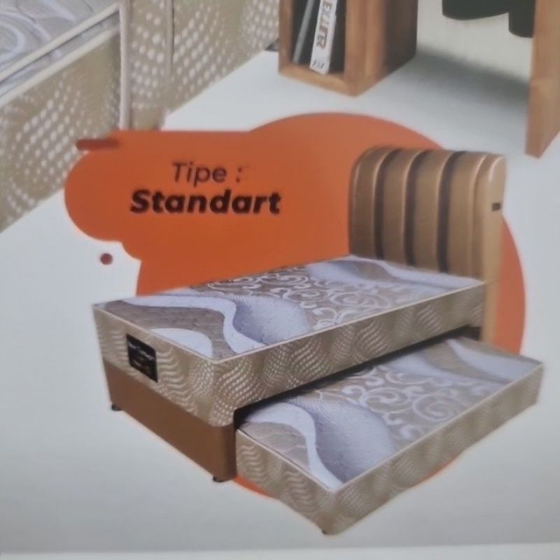 Pleasure Bed Dorong 2in1 Bonnel Spring - 120x200