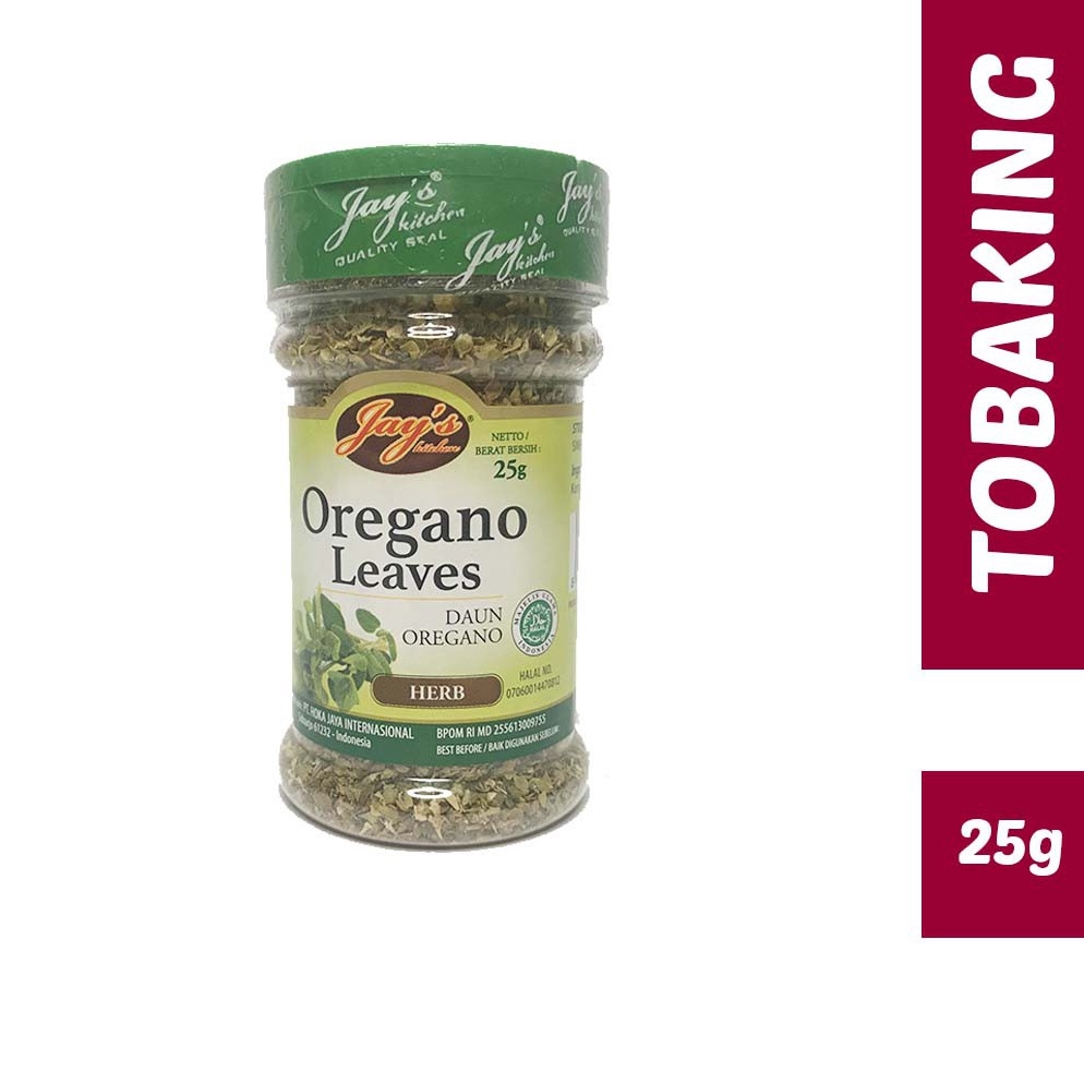 

Kualitas Terbaik Jays Oregano Leaves 25g Daun Oregano Jays Weekend