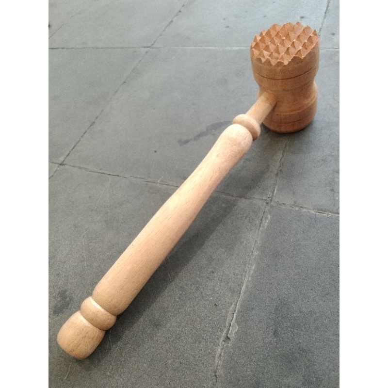 Palu Kayu / Palu Daging / Palu Pinata Cake / Palu Ecoprint / Alat Pelunak Daging / Gepuk Daging