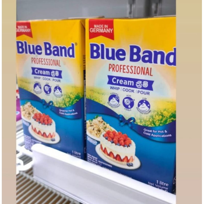 

Blueband Whipcream Cair 1liter (Hanya Kiriman Instan)