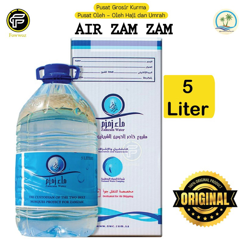 

Original Zam Zam 5Liter Zamzam 5 Liter