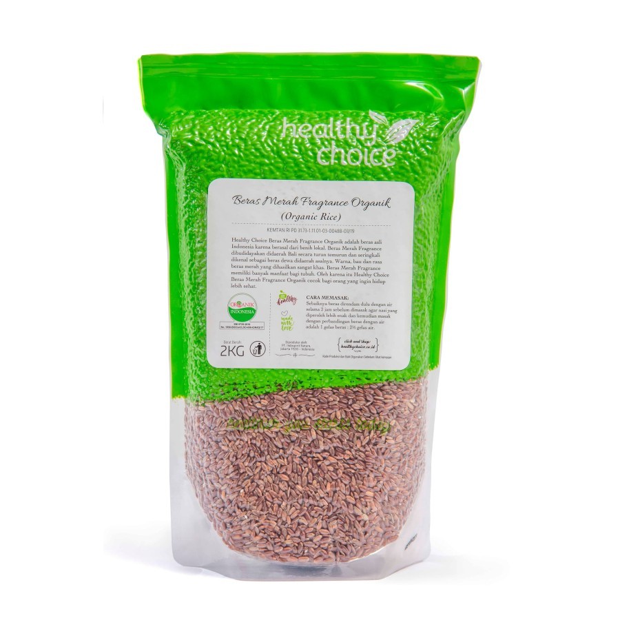 

Healthy Choice Beras Merah Fragrance Organik 2 kg