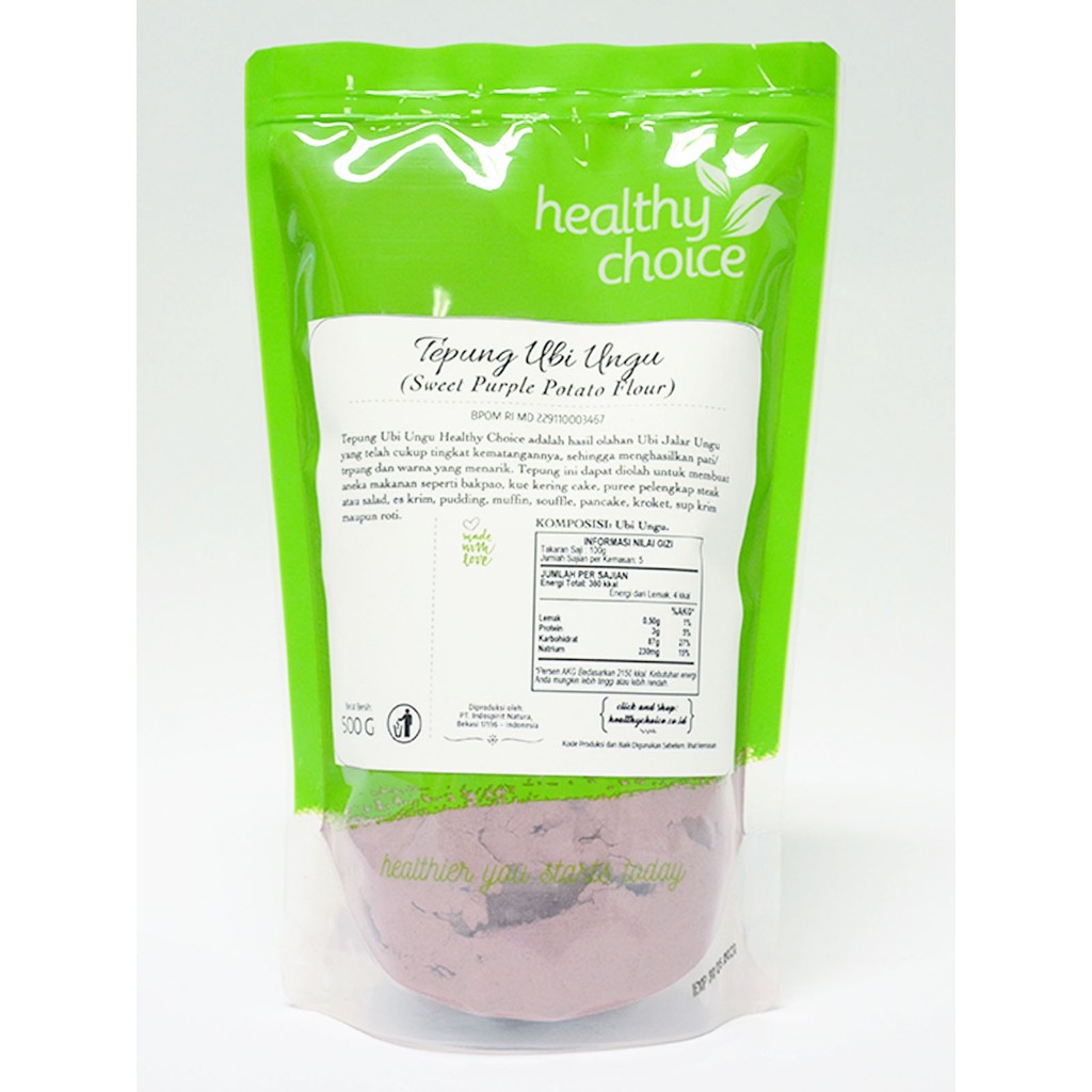 

Healthy Choice Tepung Ubi Ungu Organik 500 gr