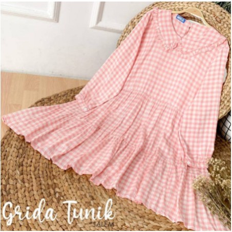 Baju Atasan Wanita Gamis Wolfis Baju Atasan Tunik Fashion Wanita