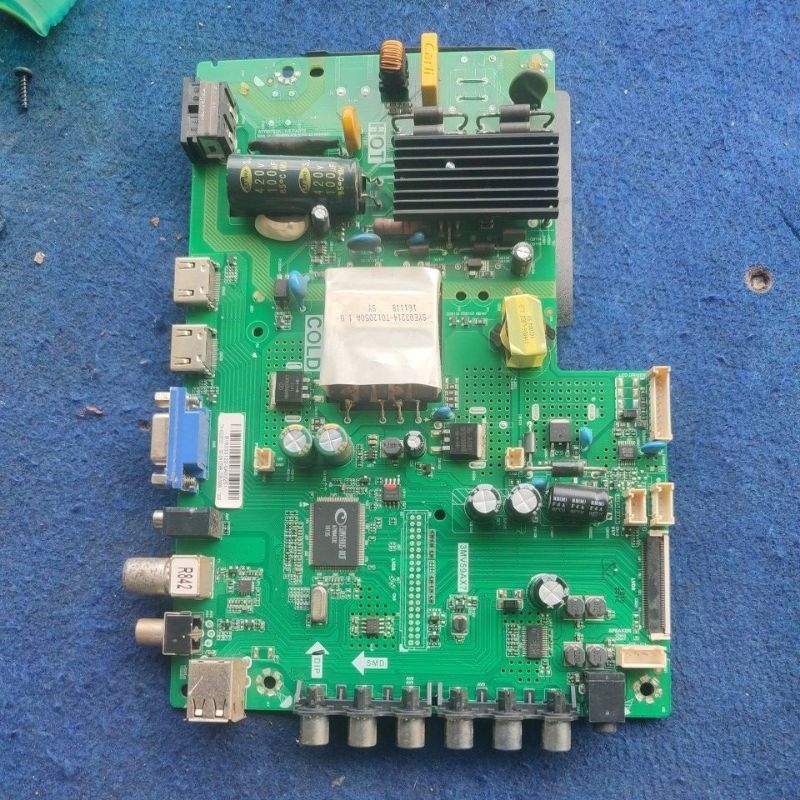 MB - mainboard - mesin tv led Panasonic TH 40D302 G - 40D302G