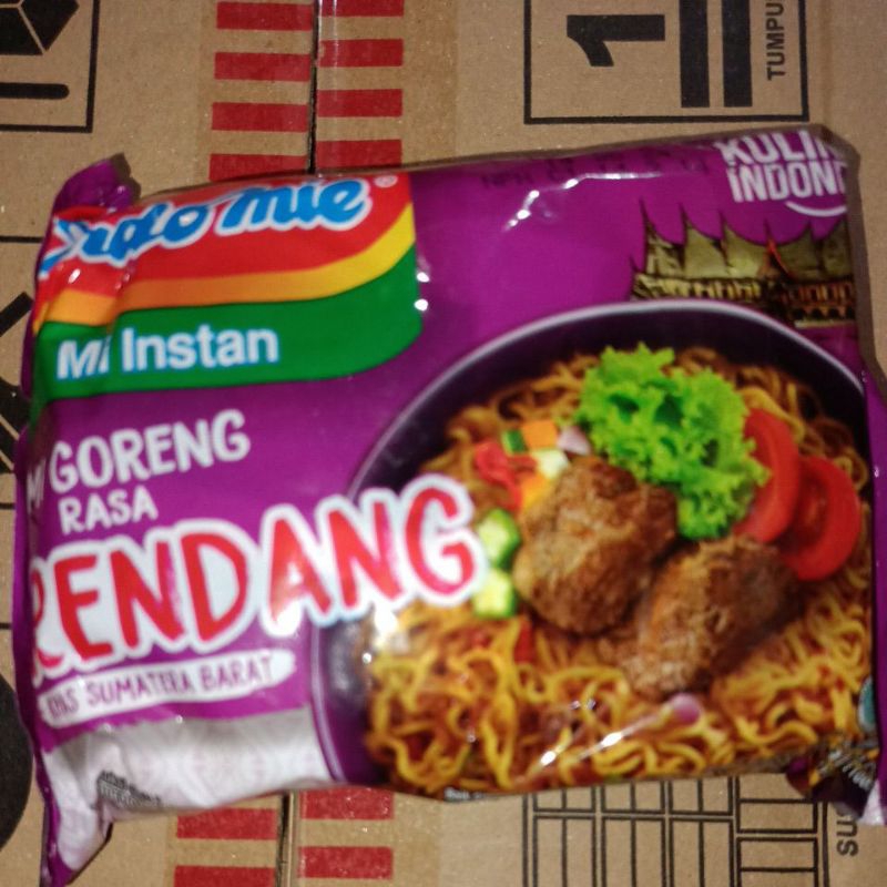 

Indomie goreng rendang