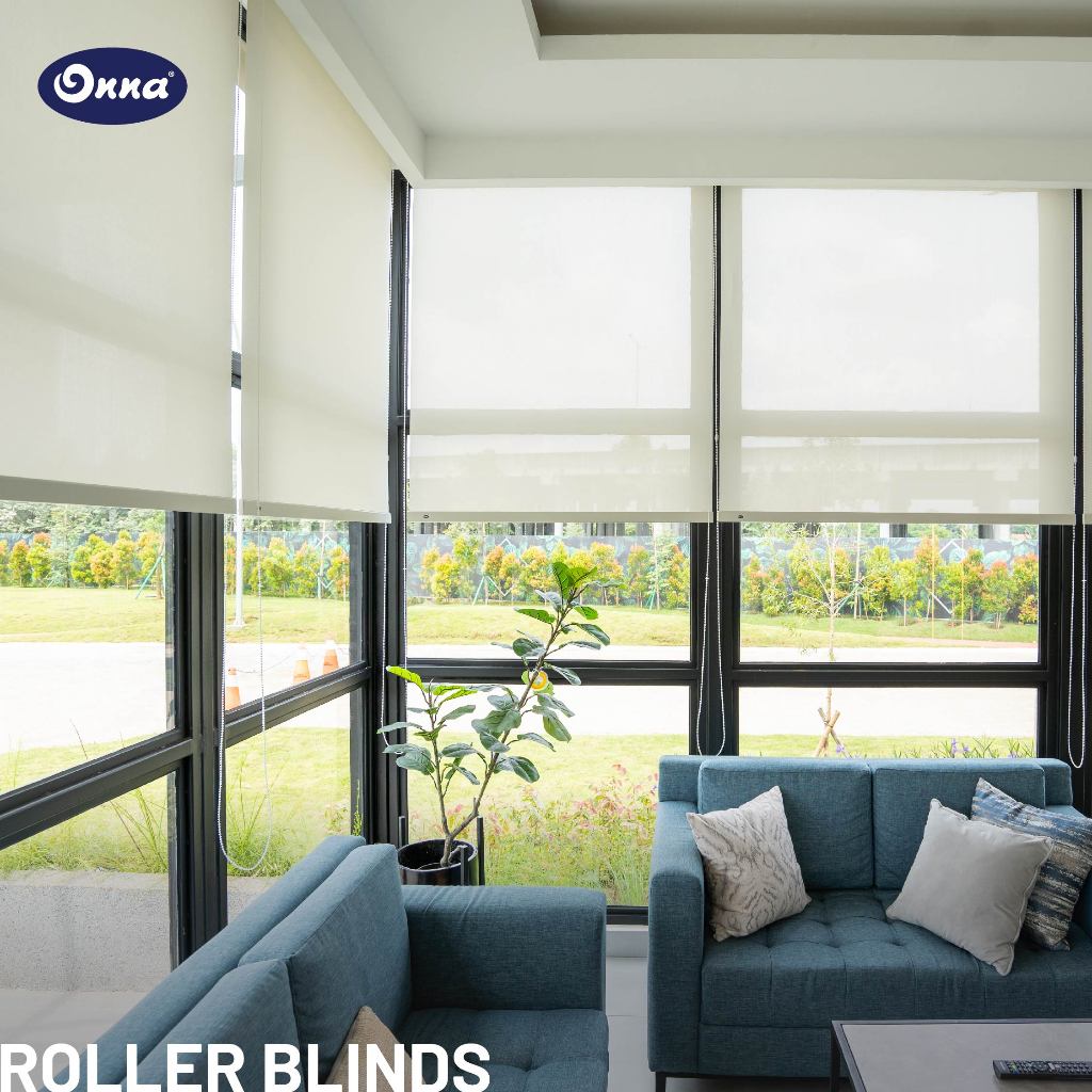 ONNA Roller Blind Gorden/ Tirai Penutup Jendela Minimalis (Custom)