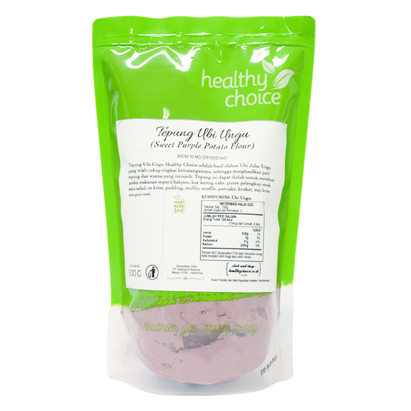 

Healthy Choice Tepung Ubi Ungu Organik 250 gr
