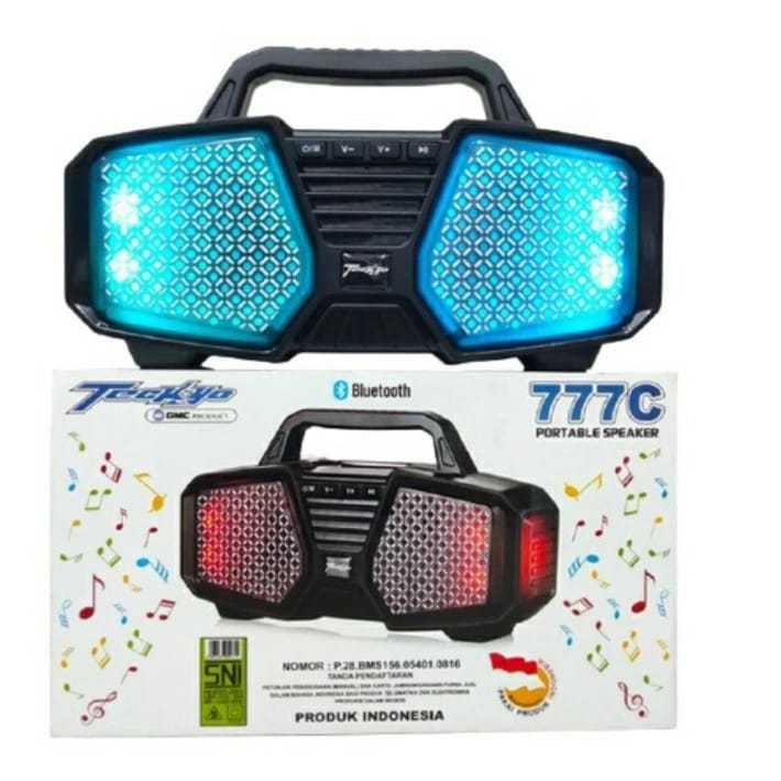 Speaker Bluetooth Speaker Portable Radio Gmc Teckyo 777C
