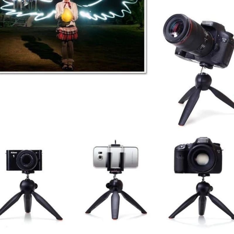 Tripod Mini Xh228 Tripod Pendek Tripod Yunteng Yt228