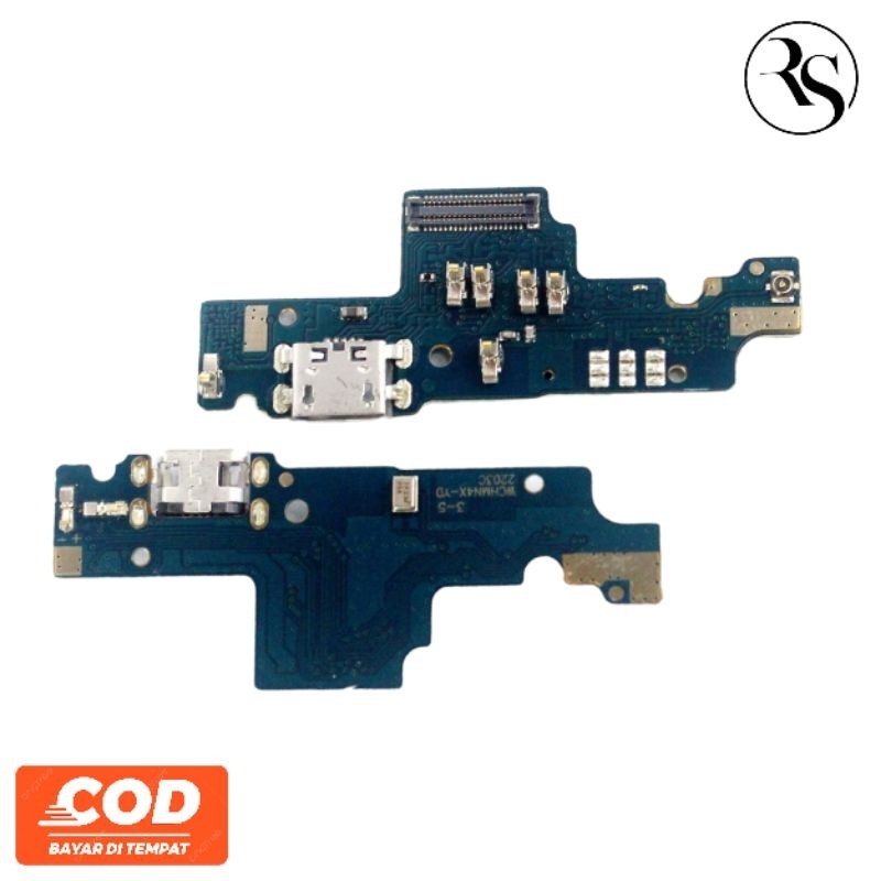 PAPAN CAS KONEKTOR XIAOMI REDMI NOTE 4X BIG KONEKTOR + MICROPHONE + BOARD ORI