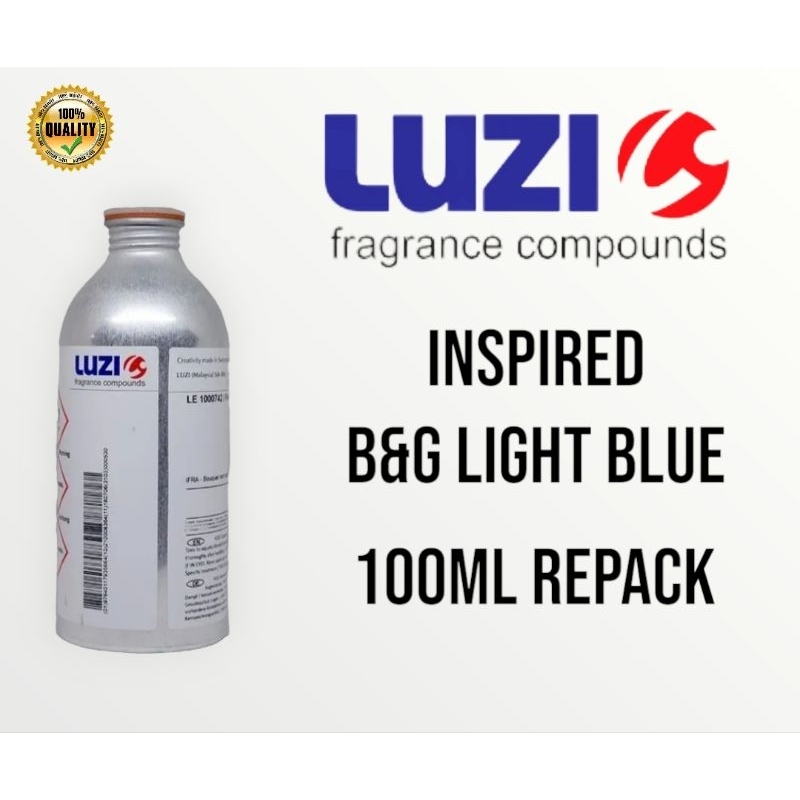 Bibit Parfum D&G Light blue By Luzi 100ml